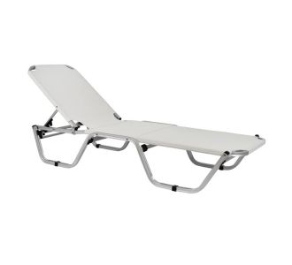 ΞΑΠΛΩΣΤΡΑ ΕΠΑΓΓΕΛΜΑΤΙΚΗ WALDO ΑΛΟΥΜΙΝΙΟΥ HM5071.03 ΛΕΥΚΗ 195x53-60x30 cm |  Ξαπλώστρες - Καρέκλες Παραλίας στο espiti