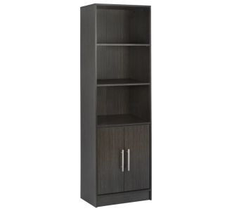 ΒΙΒΛΙΟΘΗΚΗ ΜΕΛΑΜΙΝΗΣ ENSLEY HM2027.01 ZEBRANO 60X30X180 εκ. |  Βιβλιοθήκες γραφείου στο espiti