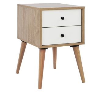 ΚΟΜΟΔΙΝΟ OLIVER HM2225 ΦΥΣΙΚΟ-ΛΕΥΚΟ 40Χ40Χ60 εκ. |  Οργάνωση σπιτιού - μικροέπιπλα στο espiti