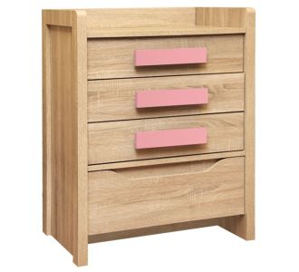 ΣΥΡΤΑΡΙΕΡΑ PLAYROOM SONAMA-ΡΟΖ HM10217.03 63Χ40Χ80εκ. |  Συρταριέρες -Κονσόλες στο espiti