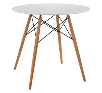 ΤΡΑΠΕΖΙ MINIMAL ΣΤΡΟΓΓΥΛΟ HM0059.01 MDF ΣΕ ΛΕΥΚΟ-ΠΟΔΙΑ ΟΞΙΑΣ ΦΥΣΙΚΟ Φ80Χ72Υεκ. |  Τραπεζάκια σαλονιού στο espiti