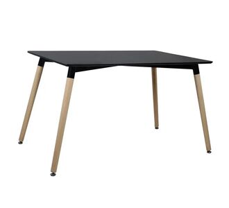 ΤΡΑΠΕΖΙ MINIMAL HM008.02 ΜΑΥΡΟ 120X80Χ73εκ ΜΕ ΞΥΛΙΝΑ ΠΟΔΙΑ ΟΞΙΑ |  Τραπεζάκια σαλονιού στο espiti