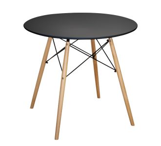 ΤΡΑΠΕΖΙ MINIMAL ΣΤΡΟΓΓΥΛΟ HM0059.02 MDF ΣΕ ΜΑΥΡΟ-ΠΟΔΙΑ ΟΞΙΑΣ ΦΥΣΙΚΟ Φ80Χ72Υεκ. |  Τραπέζια στο espiti