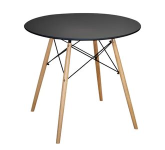 ΤΡΑΠΕΖΙ MINIMAL ΣΤΡΟΓΓΥΛΟ HM0059.02 MDF ΣΕ ΜΑΥΡΟ-ΠΟΔΙΑ ΟΞΙΑΣ ΦΥΣΙΚΟ Φ80Χ72Υεκ. |  Τραπεζάκια σαλονιού στο espiti