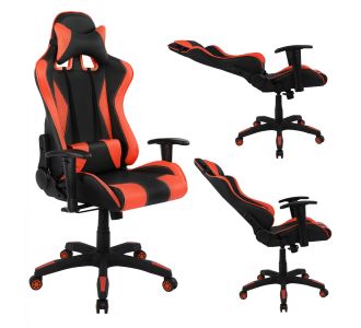 ΚΑΡΕΚΛΑ ΓΡΑΦΕΙΟΥ GAMING HM1062.01 SPEED ΜΑΥΡΟ ΚΟΚΚΙΝΟ PU 68,5 x 71,5 x 133,5 εκ. |  Καρέκλες γραφείου στο espiti