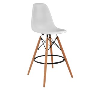 ΣΚΑΜΠΟ ΜΠΑΡ RENATA HM0173.01 ΛΕΥΚΟ 58x56x107Υ εκ. |  Σκαμπώ μπαρ στο espiti