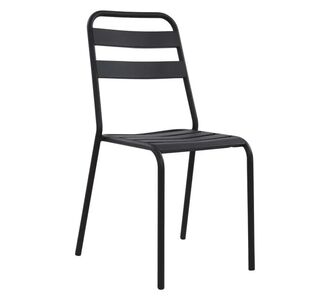 ΚΑΡΕΚΛΑ ΜΕΤΑΛΛΙΚΗ ΜΑΥΡΗ JASON HM5177.01 43x50x86cm |  Πολυθρόνες κήπου στο espiti