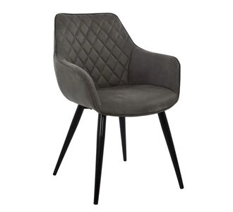 ΠΟΛΥΘΡΟΝΑ MANDO HM8006.10 ΜΕ ΓΚΡΙ NUBUCK ΥΦΑΣΜΑ 60x60x84 εκ. |  Καρέκλες στο espiti