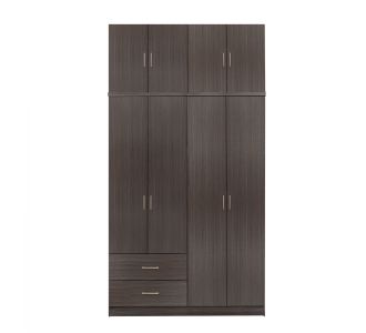 ΝΤΟΥΛΑΠΑ 4ΦΥΛΛΗ ME ΠΑΤΑΡΙ Κ 2 ΣΥΡΤΑΡΙΑ ZEBRANO 120Χ42Χ241εκ. HM11046.01 |  Ντουλάπες ρούχων στο espiti