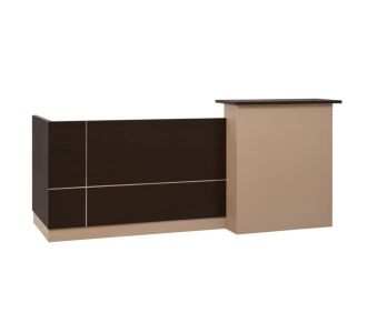 ΓΡΑΦΕΙΟ ΥΠΟΔΟΧΗΣ DALTON HM2068.01 ΜΕΛΑΜΙΝΗ ΣΕ WENGE-ΜΠΕΖ 240x80x106Υεκ. |  Γραφεία στο espiti