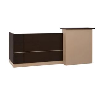 ΓΡΑΦΕΙΟ ΥΠΟΔΟΧΗΣ DALTON HM2068.01 ΜΕΛΑΜΙΝΗ ΣΕ WENGE-ΜΠΕΖ 240x80x106Υεκ. |  Γραφεία στο espiti