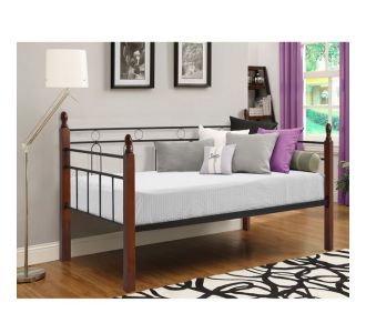 ΚΑΝΑΠΕΣ ΚΡΕΒΑΤΙ REVEN ΣΤΡΩΜΑ 90Χ190 εκ ΜΕΤΑΛΛΟ ΚΑΙ ΞΥΛΟ HM367 |  Καναπέδες γωνιακοί στο espiti