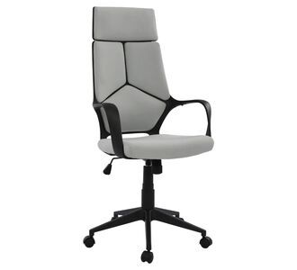 ΚΑΡΕΚΛΑ ΓΡΑΦΕΙΟΥ ANIVIA HM1073.21 ΓΚΡΙ & ΣΚΕΛΕΤΟ ΜΑΥΡΟ 64x61x127 cm |  Καρέκλες γραφείου στο espiti