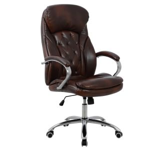 ΚΑΡΕΚΛΑ ΓΡΑΦΕΙΟΥ LANISHA HM1099.09 ΚΑΦΕ 65x73x125cm |  Καρέκλες γραφείου στο espiti