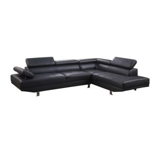 ΚΑΝΑΠΕΣ ΓΩΝΙΑ GORO ΔΕΞΙΑ HM3084.02R ΑΠΟ ΜΑΥΡΟ PU 270x200x87Υ εκ. |  Καναπέδες γωνιακοί στο espiti