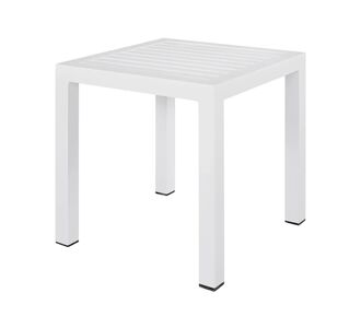 ΤΡΑΠΕΖΙ ΑΛΟΥΜΙΝΙΟΥ QIANA HM5402.01 ΛΕΥΚΟ 45x45x45,5 εκ. |  Τραπέζια κήπου στο espiti