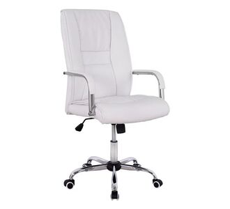 ΚΑΡΕΚΛΑ ΓΡΑΦΕΙΟΥ ANGEE HM1106.02 ΣΕ ΧΡΩΜΑ ΛΕΥΚΟ 58,5x70x120 cm |  Καρέκλες γραφείου στο espiti