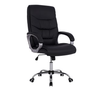 ΚΑΡΕΚΛΑ ΓΡΑΦΕΙΟΥ ZAMORA HM1087.01 ΣΕ ΜΑΥΡΟ ΧΡΩΜΑ 65x68x120 εκ. |  Καρέκλες γραφείου στο espiti