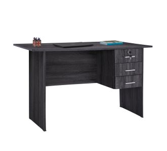 ΓΡΑΦΕΙΟ ΜΕΛΑΜΙΝΗΣ HAYDEN 120x60x75Υεκ.ΜΕ 3 ΣΥΡΤΑΡΙΑ ΣΕ ΑΝΘΡΑΚΙ ΧΡΩΜΑ HM2268.01 |  Γραφεία στο espiti