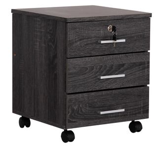 ΣΥΡΤΑΡΙΕΡΑ ΓΡΑΦΕΙΟΥ HAYDEN HM2282.01 ΣΕ ΑΝΘΡΑΚΙ ΧΡΩΜΑ 39.5x40x46.5Υεκ |  Συρταριέρες γραφείου στο espiti