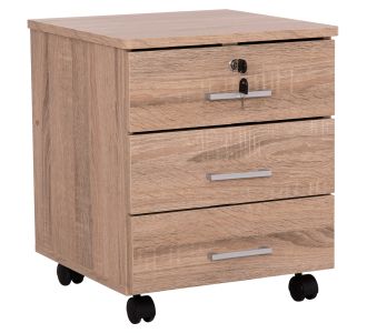 ΣΥΡΤΑΡΙΕΡΑ ΓΡΑΦΕΙΟΥ HAYDEN HM2282.02 ΣΕ SONAMA ΧΡΩΜΑ 39.5x40x46.5Υεκ |  Συρταριέρες γραφείου στο espiti