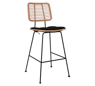 ΣΚΑΜΠΟ ΜΕΤΑΛΛΙΚΟ ΜΕ ΜΑΞΙΛΑΡΙ ALLEGRA HM5455 ΜΕ WICKER ΜΠΕΖ 46,5x55x117,5Υ εκ. |  Σκαμπώ κήπου στο espiti