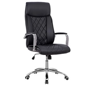 ΚΑΡΕΚΛΑ ΓΡΑΦΕΙΟΥ SHAILA HM1104.01 ΣΕ ΧΡΩΜΑ ΜΑΥΡΟ 64x68x(116-123)cm |  Καρέκλες γραφείου στο espiti