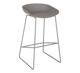 ΣΚΑΜΠΟ ΜΕΤΑΛΛΙΚΟ NAILA HM8450.10 ΜΕ ΚΑΘΙΣΜΑ PP ΓΚΡΙ 47x47x83 εκ. |  Σκαμπώ μπαρ στο espiti