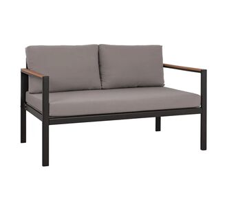 ΚΑΝΑΠΕΣ ΔΙΘΕΣΙΟΣ SAFIYA ΑΛΟΥΜΙΝΙΟΥ ΑΝΘΡΑΚΙ ΜΕ POLYWOOD HM5523.02 144X70X85Υεκ. |  Καναπέδες - Καρέκλες  στο espiti