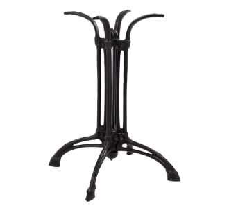 ΒΑΣΗ ΑΠΟ ΜΑΝΤΕΜΙ HM444 4ΝΥΧΗ ΣΕ ΜΑΥΡΟ ΧΡΩΜΑ 57X57X72 |  Τραπέζια κήπου στο espiti