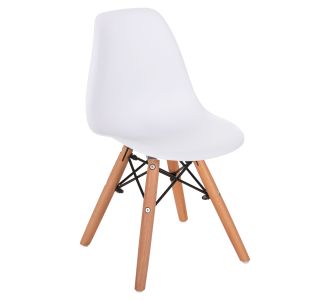 ΚΑΡΕΚΛΑ TWIST KID HM8453.01 ΞΥΛΙΝΑ ΠΟΔΙΑ Κ ΚΑΘΙΣΜΑ PP ΛΕΥΚΟ 31x34x55.5Υεκ |  Παιδικά έπιπλα στο espiti