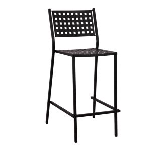 ΣΚΑΜΠΟ ΜΠΑΡ ΜΕΤΑΛΛΙΚΟ OLYMPIAS HM5528.01 ΣΕ ΜΑΥΡΗ ΑΠΟΧΡΩΣΗ 47x58x111 εκ. |  Σκαμπώ κήπου στο espiti