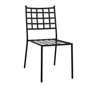 ΜΕΤΑΛΛΙΚΗ ΚΑΡΕΚΛΑ EMERY HM5509 ΣΕ ΜΑΥΡΗ ΑΠΟΧΡΩΣΗ 46x58x88  cm |  Πολυθρόνες κήπου στο espiti