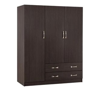 ΝΤΟΥΛΑΠΑ 3ΦΥΛΛΗ CARLY HM384.01 ΜΕ ΔΥΟ ΣΥΡΤΑΡΙΑ ZEBRANO 150X55Χ180Υεκ. |  Ντουλάπες ρούχων στο espiti