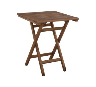 ΤΡΑΠΕΖΙ ΣΚΗΝΟΘΕΤH ΛΗΜΝΟΣ 60Χ60Χ77Υ εκ. ΜΑΣΙΦ ΟΞΙΑ ΕΜΠOΤΙΣΜΟΣ ΚΑΡΥΔΙ HM5647.01 |  Τραπέζια κήπου στο espiti