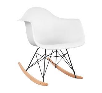 ΠΟΛΥΘΡΟΝΑ ΚΟΥΝΙΣΤΗ ΜΕ ΚΑΘΙΣΜΑ ΛΕΥΚΟ MIRTO & ΜΑΥΡΟ ΣΚΕΛΕΤΟ HM0035.11 61x71x64 εκ. |  Πολυθρόνες σαλονιού στο espiti