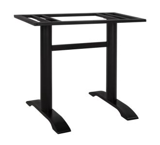 ΒΑΣΗ ΜΕΤΑΛΛΙΚΗ ΜΑΥΡΟ ΜΑΤ 57Χ54Χ72,5Υεκ. ΜΕ ΕΠΙΦΑΝΕΙΑ ΣΤΗΡΙΞΗΣ 80Χ40εκ.HM458 |  Τραπέζια κήπου στο espiti