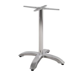 ΒΑΣΗ ΑΛΟΥΜΙΝΙΟΥ HM460.03 ΧΡΩΜΙΟΥ 66Χ66Χ73Υεκ. ΜΕ ΣΤΑΥΡΟ 48Χ48εκ. |  Τραπέζια κήπου στο espiti