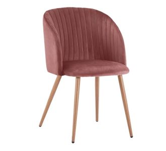 ΠΟΛΥΘΡΟΝΑΚΙ LEAH ΜΕ ΒΕΛΟΥΔΟ ΣΑΠΙΟ ΜΗΛΟ ΚΑΙ ΜΕΤΑΛΛΙΚΑ ΠΟΔΙΑ HM8543.02 51x58x81Υ εκ. |  Πολυθρόνες σαλονιού στο espiti