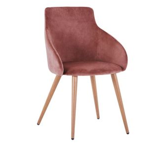 ΠΟΛΥΘΡΟΝΑΚΙ IVY ΒΕΛΟΥΔΟ ΣΑΠΙΟ ΜΗΛΟ ΚΑΙ ΜΕΤΑΛΛΙΚΑ ΠΟΔΙΑ HM8546.02 55x55x80Υ εκ. |  Πολυθρόνες σαλονιού στο espiti