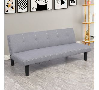 ΚΑΝΑΠΕΣ ΚΡΕΒΑΤΙ ETHAN ΣΕ ΓΚΡΙ ΧΡΩΜΑ HM3146.01 165x74x64 εκ. |  Καναπέδες γωνιακοί στο espiti