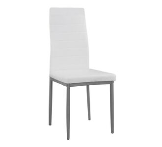 ΚΑΡΕΚΛΑ ΜΕΤΑΛΛΙΚΗ LADY HM0037.11 ΛΕΥΚΟ PU ΜΕΤΑΛΛΙΚΟ ΣΚΕΛΕΤΟ K/D 40x48x95 εκ. |  Καρέκλες στο espiti
