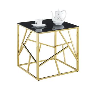 ΒΟΗΘΗΤΙΚΟ ΤΡΑΠΕΖΑΚΙ JANA ΜΕ ΜΑΥΡΟ ΓΥΑΛΙ ΚΑΙ ΕΠΙΧΡΥΣΗ ΒΑΣΗ 55X55Χ55Y EK.HM8619.01 |  Τραπέζια στο espiti