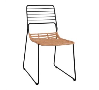 ΚΑΡΕΚΛΑ ΜΕΤΑΛΛΙΚΗ ALLEGRA HM5694 ΜΕ WICKER ΜΠΕΖ 51x54x83Υ εκ. |  Πολυθρόνες κήπου στο espiti