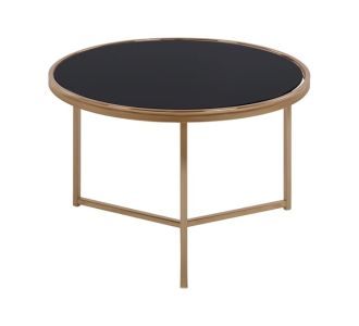 ΤΡΑΠΕΖΙ ΣΤΡΟΓΓΥΛΟ FRANCESCO HM8607 ΜΕ ΓΥΑΛΙΝΗ ΕΠΙΦΑΝΕΙΑ ΚΑΙ ΕΠΙΧΡΥΣΟ ΣΚΕΛΕΤΟ |  Τραπέζια στο espiti