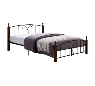 ΚΡΕΒΑΤΙ ΔΙΠΛΟ SUZIE HM585 ΓΙΑ ΣΤΡΩΜΑ 150x200 εκ. ΜΕΤΑΛΛΟ ΞΥΛΟ |  Κρεβάτια στο espiti