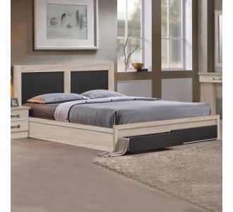 ΚΡΕΒΑΤΙ CAPRI HM312.04 ΜΕ 2 ΣΥΡΤΑΡΙΑ SONOMA-ΓΚΡΙ ΓΙΑ ΣΤΡΩΜΑ 150x200εκ. |  Κρεβάτια στο espiti