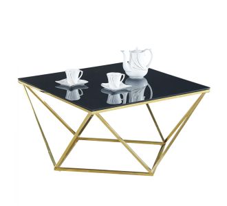 ΤΡΑΠΕΖΙ ΣΑΛΟΝΙΟΥ WILLOW HM8613.02 ΜΕ ΜΑΥΡΟ ΓΥΑΛΙ ΚΑΙ ΕΠΙΧΡΥΣΗ ΒΑΣΗ 80X80X45 EK. |  Τραπέζια στο espiti