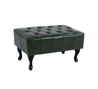 ΤΑΜΠΟΥΡΕ ΥΠΟΠΟΔΙΟ T.CHESTERFIELD EMMA HM226.08 PU ΚΥΠΑΡΙΣΣΙ-ΜΑΥΡΑ ΠΟΔΙΑ 80x45x39Yεκ. |  Σκαμπώ στο espiti