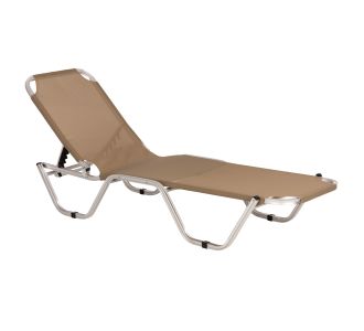 ΞΑΠΛΩΣΤΡΑ ΕΠΑΓΓΕΛΜΑΤΙΚΗ WALDO ΑΛΟΥΜΙΝΙΟΥ HM5071.80 MOKA 60x190x30-91 cm |  Ξαπλώστρες - Καρέκλες Παραλίας στο espiti
